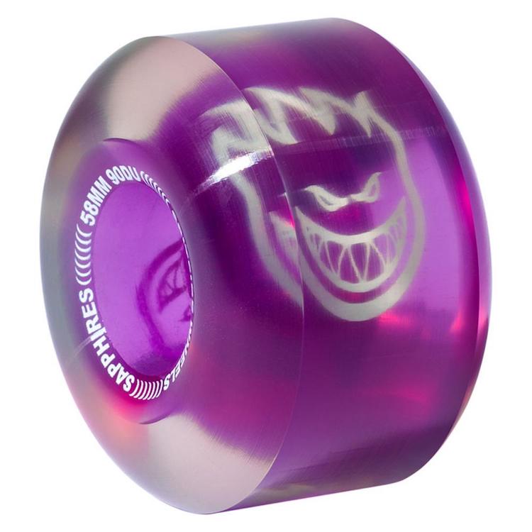 Spitfire Wheels Sapphire Purple Skateboard Wheels 90a 58mm