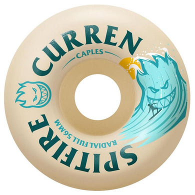 Spitfire Wheels Formula Four Curren Burn Squad Classic Skateboard Wheels 99a 56mm