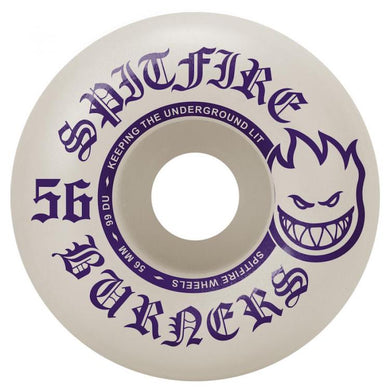 Spitfire Wheels Burners Skateboard Wheels 99a 56mm