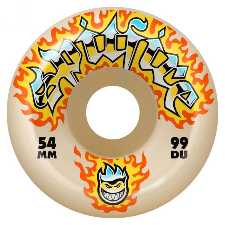 Spitfire Wheels Formula Four Conical Full Chrome Venom Skateboard Wheels 99a 56mm