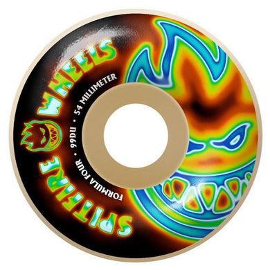 Spitfire Wheels Formula Four Radioactive Bighead Skateboard Wheels 99a 54mm