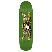 Anti Hero Skateboards Team Eagle Green Giant Shaped Skateboard Deck 9.56"