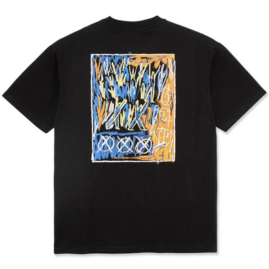 Polar Skate Co Campfire T-Shirt Black