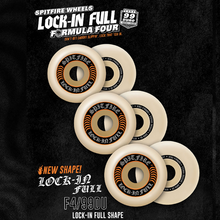 Spitfire Wheels Formula Four Lock Ins Full Natural Skateboard Wheels 99a 54mm