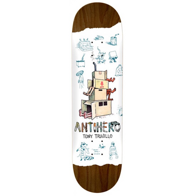 Anti Hero Skateboards Tony Trujillo Recycling Skateboard Deck 8.38