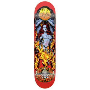 Death Skateboards Benson Devil Woman 2 Skateboard Deck 8.5"