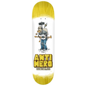 Anti Hero Skateboards Daan Street Performers Skateboard Deck 8.25"