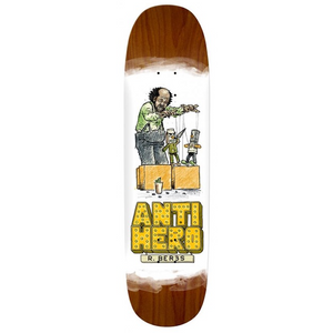 Anti Hero Skateboards Raney Street Performers Skateboard Deck 8.63"