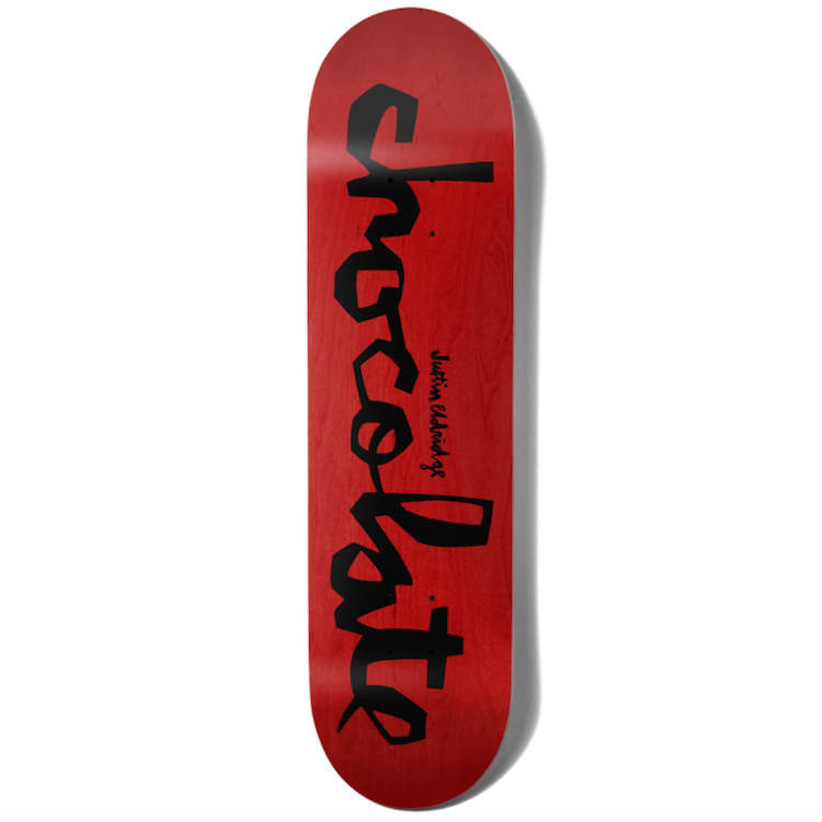 Chocolate Skateboards Reflective Chunk Justin Eldridge Skateboard Deck 8.25