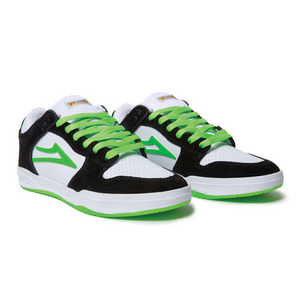 Lakai X Yeah RIght Telford Low Black/White Suede Shoes