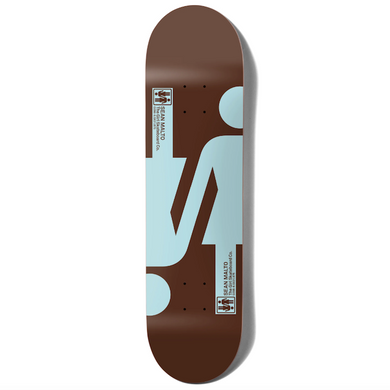 Girl Skateboards Malto Double OG Brown Twin Tip Skateboard Deck 8.5