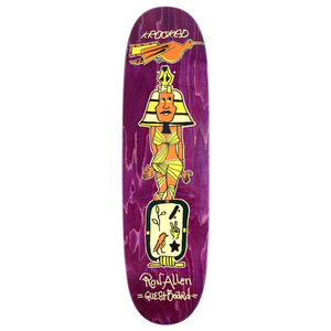 Krooked Skateboards Ron Allen Guest Shaped Skateboard Deck 8.75"