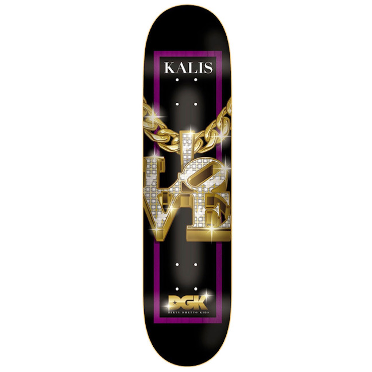 DGK Skateboards Iced Kalis Skateboard Deck 8