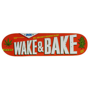 DGK Skateboards Wake & Bake Mazzari Skateboard Deck 8.25"