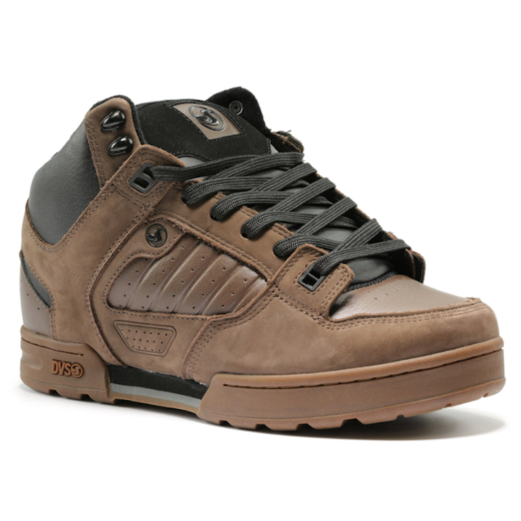 DVS Militia Boot Brown/Black/Nubuck Shoes – Flavour Skateshop
