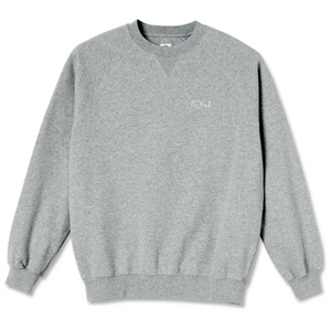 Polar Skate Co Default Crewneck Sweatshirt Heather Grey