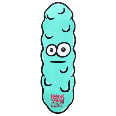 Heroin Skateboards X Snot Wheel Co Skateboard Deck 10.0