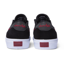 Lakai x Chocolate Flaco 2 Black/Red Suede Shoes