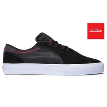 Lakai x Chocolate Flaco 2 Black/Red Suede Shoes