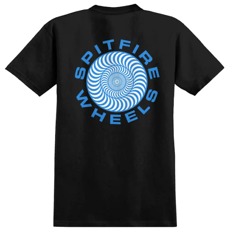 Spitfire Wheels Classic 87 Swirl T-Shirt Black/White – Flavour