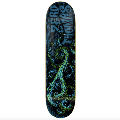 Zero Skateboards Holographic Octopus Jamie Thomas Skateboard Deck 8.25