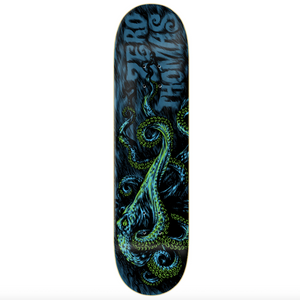 Zero Skateboards Holographic Octopus Jamie Thomas Skateboard Deck 8.25"