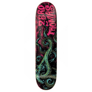 Zero Skateboards Holographic Octopus Jamie Thomas Skateboard Deck 8.5"