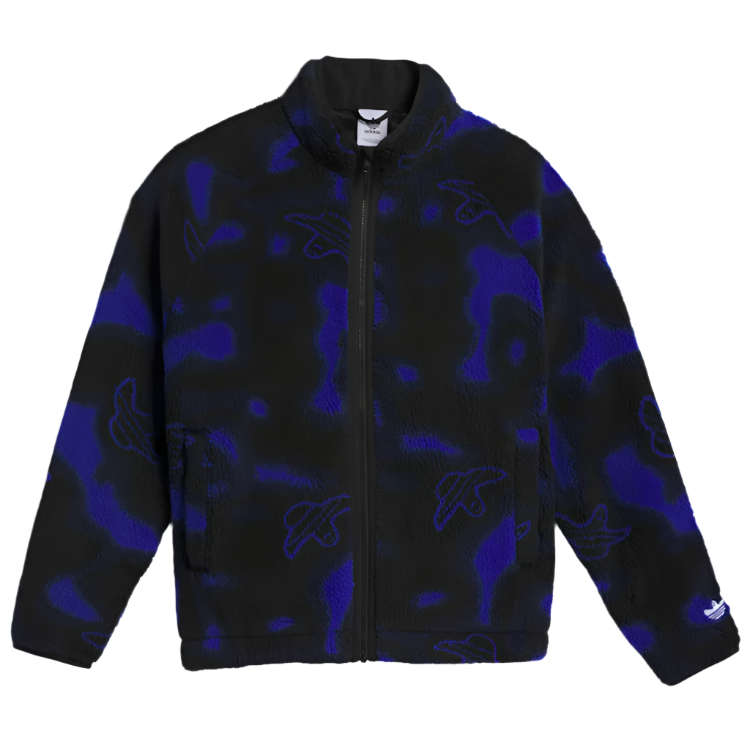Adidas Skateboarding Smhoofoil Fleece Jacket Royal Blue/Black