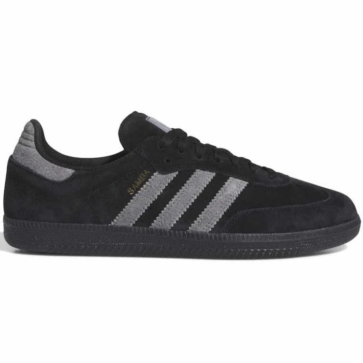 Adidas Skateboarding Samba ADV Core Black/Grey Four/Gold Metallic