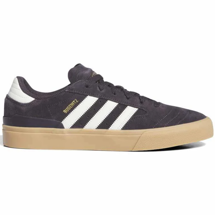 Adidas Skateboarding Busenitz Vulc II Aurora Black/Off White/Gum Shoes –  Flavour Skateshop
