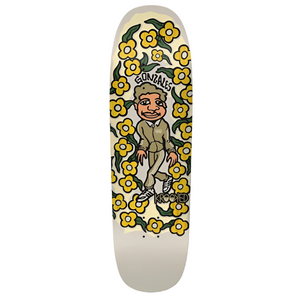 Krooked Skateboards Gonz Sweatpants Yellow Shaped Skateboard Deck Krooked Skateboards Gonz Sweatpants Yellow Shaped Skateboard Deck