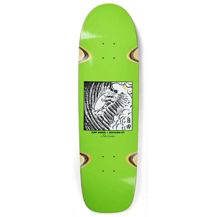 Polar Skate Co Shin Sanbongi Freedom Skateboard Deck 9