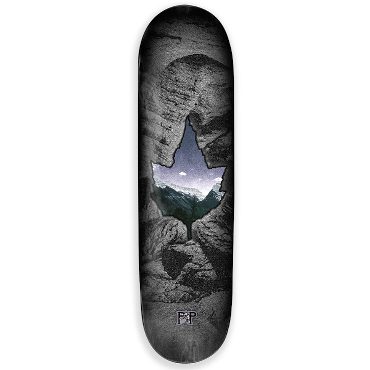 Passport Cave in Series - Shell Skateboard Deck 8.375