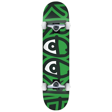 Krooked Skateboards Team Big Eyes Green Complete Skateboard 8