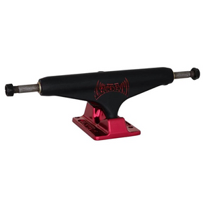 Independent Truck Co Stage 11 Forged Hollow Voltage Black/Red Skateboard Trucks 144mm