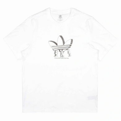 Adidas Skateboarding Trefoil Lift T-Shirt White