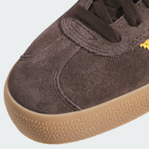 Adidas Skateboarding Gazelle ADV Dark Brown/Preloved Yellow/Earth Strata Shoes