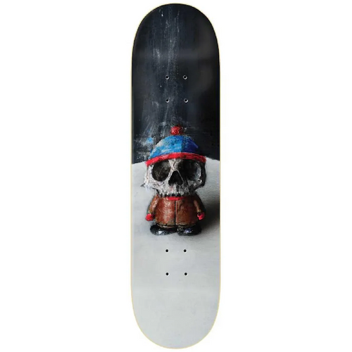 Zero Skateboards Brandon Burleigh South Park Horror Skateboard Deck 8.5