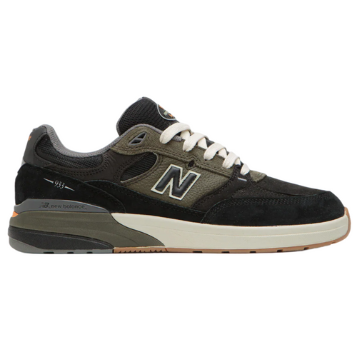 New Balance Numeric Andrew Reynolds 933 Black/Dark Olivine Shoes