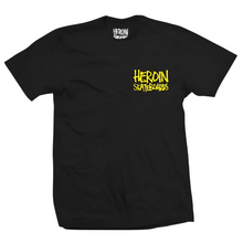 Heroin Skateboards x 30 Years Of Flavour T-Shirt Black