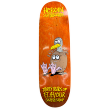 Heroin Skateboards x 30 Years of Flavour Seagull Egg Skateboard Deck 9.125" (Various Wood Stains)