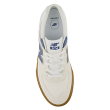 New Balance Numeric 574 Vulc Sea Salt/Dark Shoreline Blue Shoes