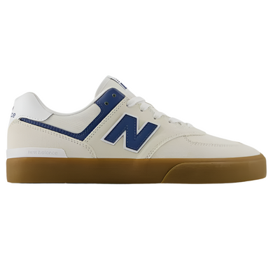 New Balance Numeric 574 Vulc Sea Salt/Dark Shoreline Blue Shoes