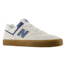 New Balance Numeric 574 Vulc Sea Salt/Dark Shoreline Blue Shoes