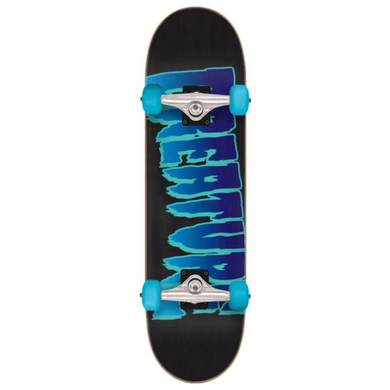 Creature Skateboards Logo Micro Blue/BlackComplete Skateboard 7.5