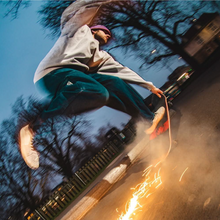 Tail Devil The Sparking Skateboard Tail Red