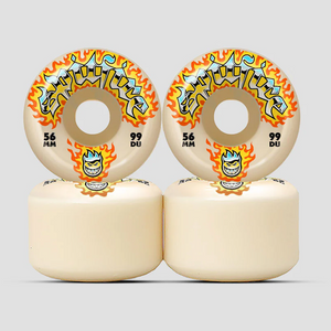 Spitfire Wheels Formula Four Conical Full Chrome Venom Skateboard Wheels 99a 56mm