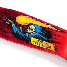 Santa Cruz Reissue O'Brien Reaper Red/Multi Skateboard Deck 9.85"