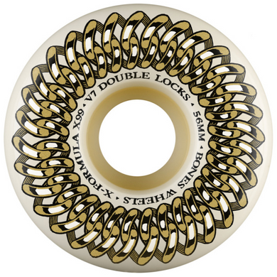 Bones Wheels X-Formula Double Lock V7 Skateboard Wheels 99a 56mm
