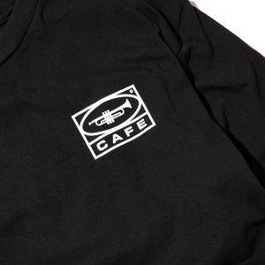 Skateboard Cafe 45 Tee T-Shirt Black/White